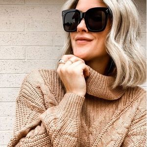 2 Pairs Oversized zeroUV Glasses